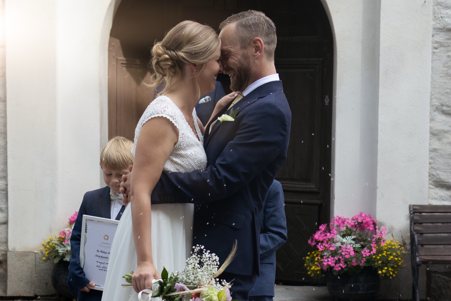 Bröllopsfotografi av Sara Birgersson