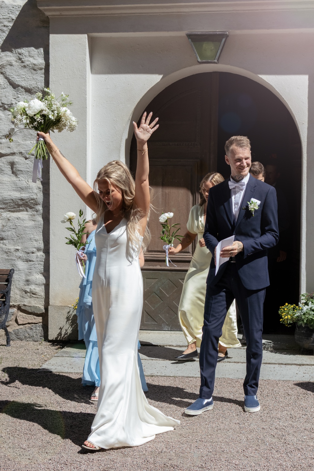 Bröllopsfotografi i färg